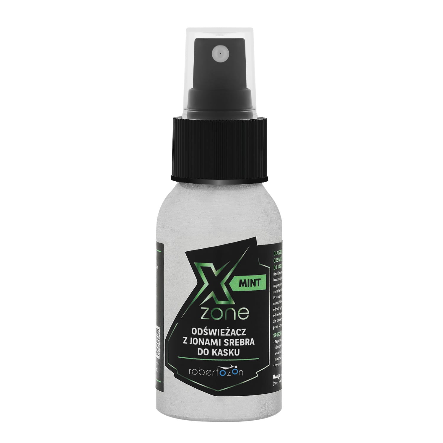 Odświeżacz do kasku z jonami srebra Xzone MINT 50 ml
