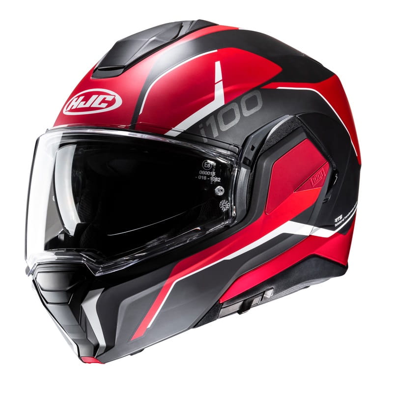 Kask Hjc I100 Lorix Black/Red (L)