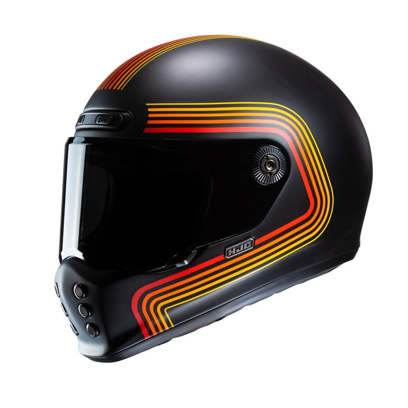 Kask Hjc V10 Foni Black/Red (L)