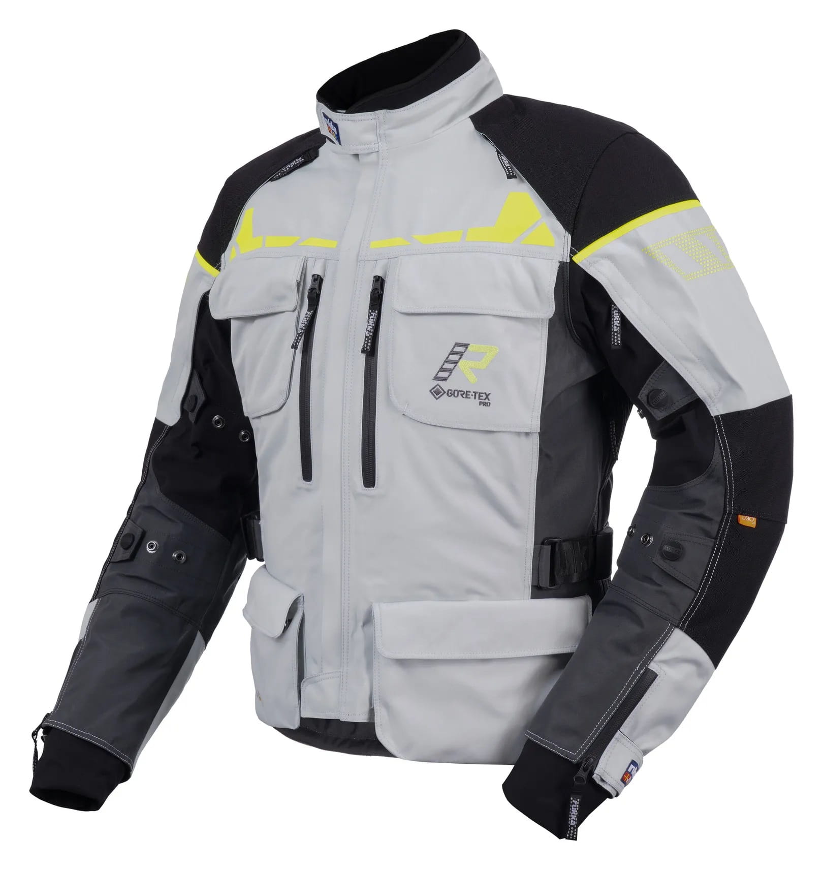 Kurtka tekstylna Rukka Ecuado-R GTX GREY/YELLOW (50)