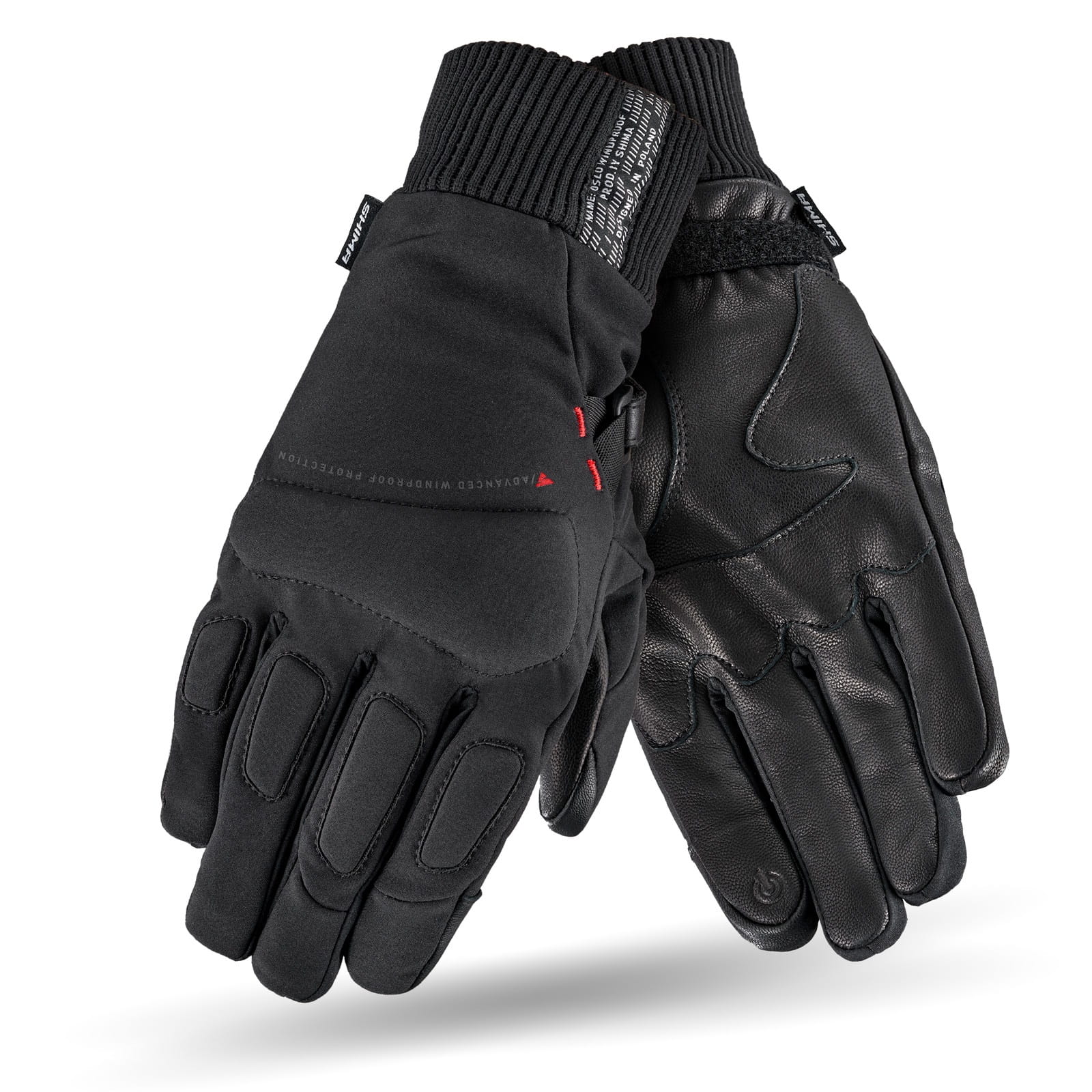 Rękawice Shima OSLO WIND Black (S)