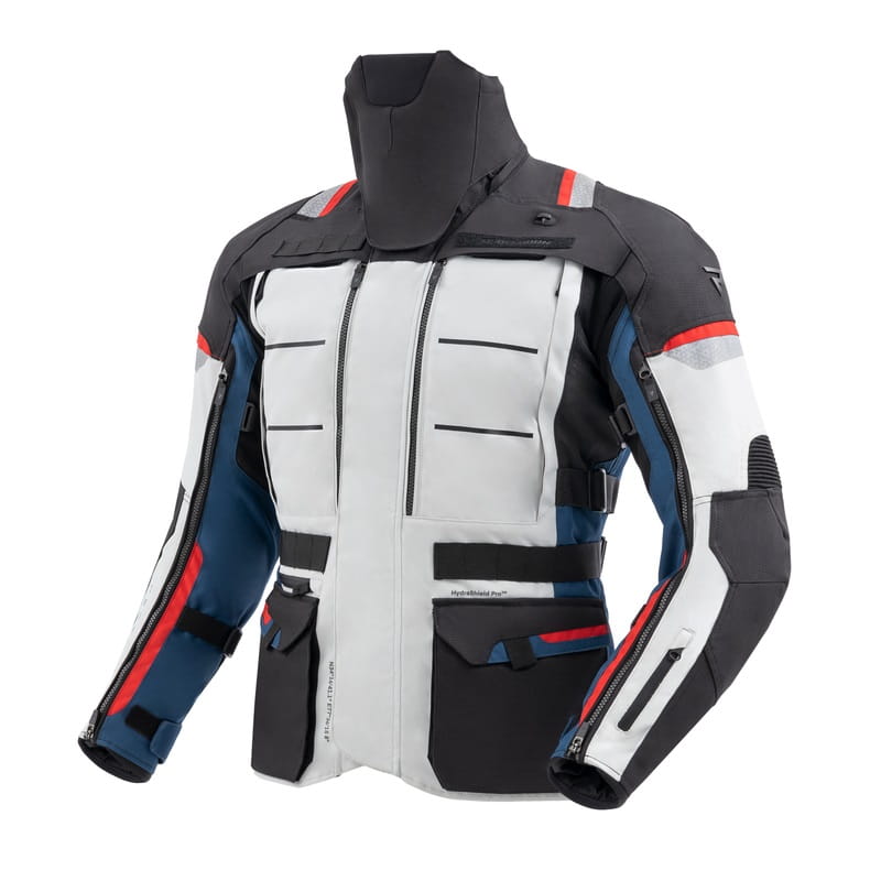 Kurtka Tekstylna Rebelhorn Cubby V Blue/Grey/Red (3XL)