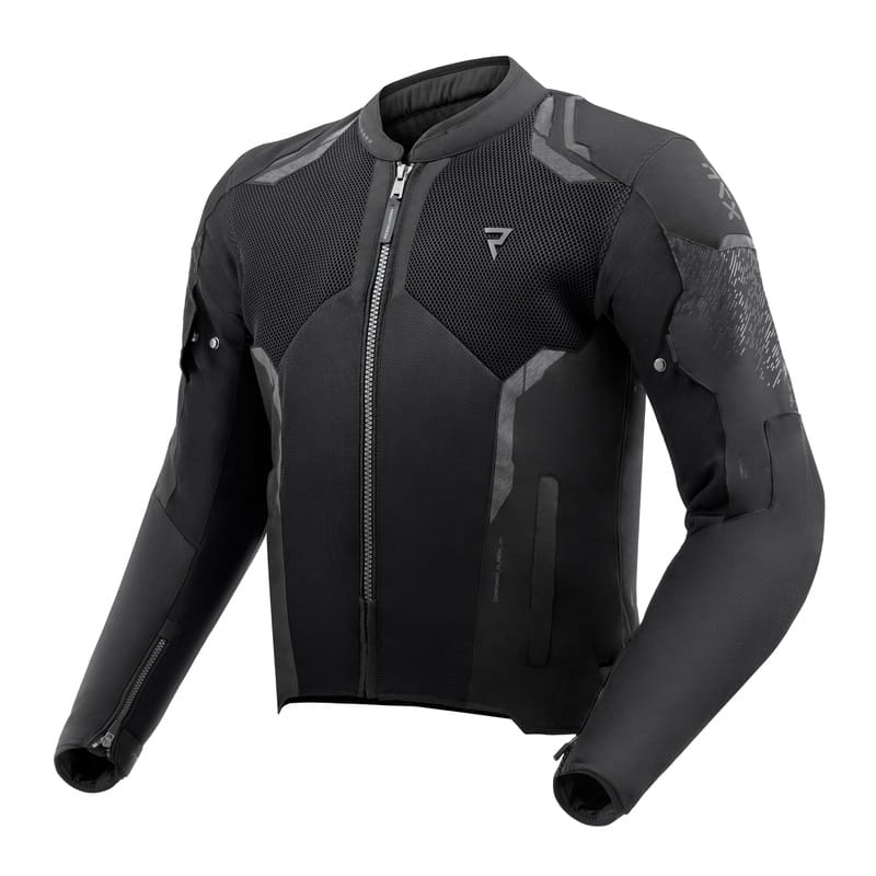 Kurtka Tekstylna Rebelhorn Jax Black (10XL)