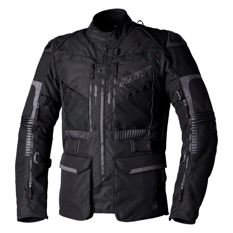 Kurtka Tekstylna Rst Ranger Black/Black (S)