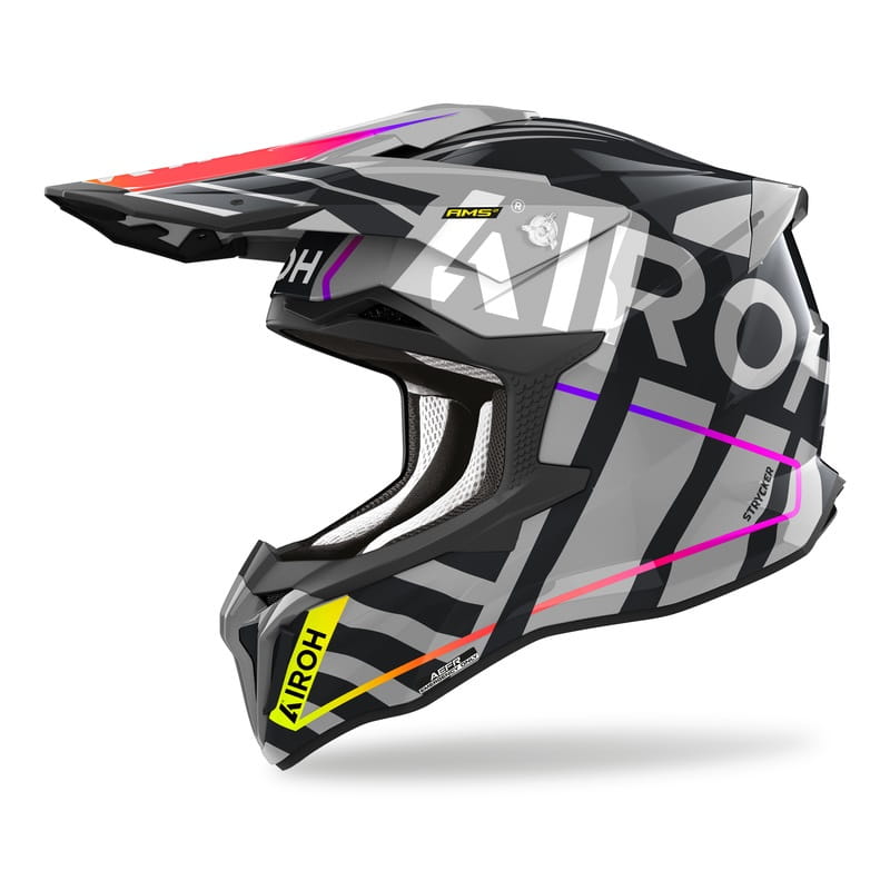 Kask Airoh Strycker Brave Grey Gloss (L)