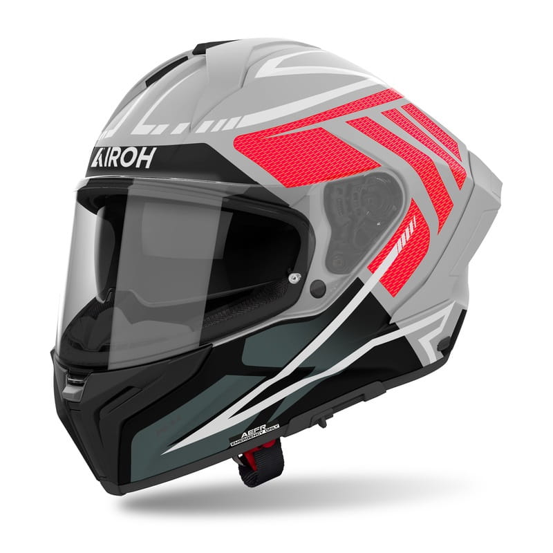 Kask Airoh Matryx Rider Red Matt (L)