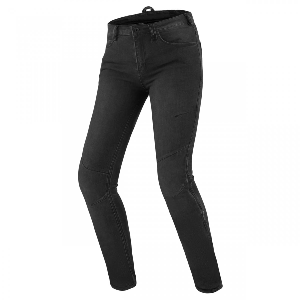 Jeansy Motocyklowe Damskie Shima Metro Black / Czarne (24, 30)