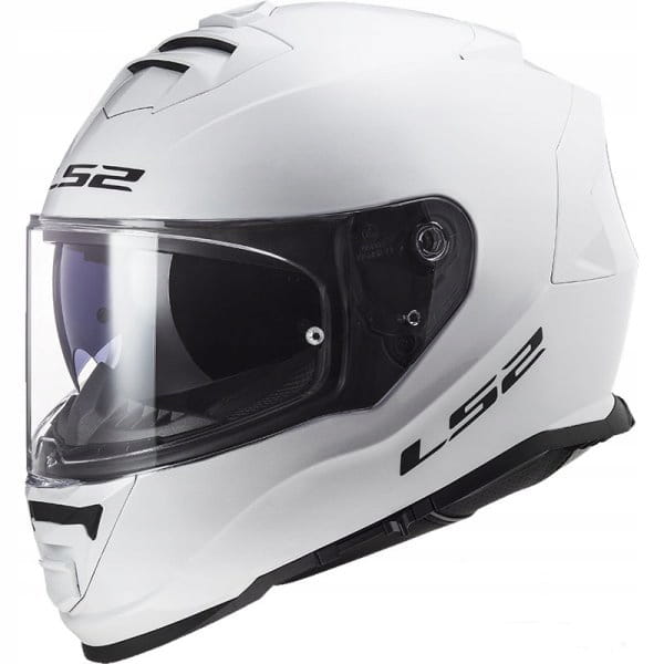 LS2 FF800 STORM II SOLID WHITE KASK MOTOCYKLOWY INTEGRALNY (L)