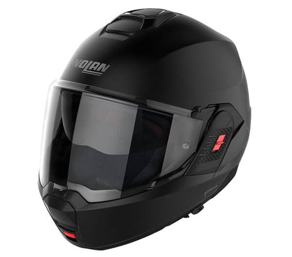 KASK MOTOCYKLOWY NOLAN N100-6 CLASSIC N-COM BLACK MATT (XS)