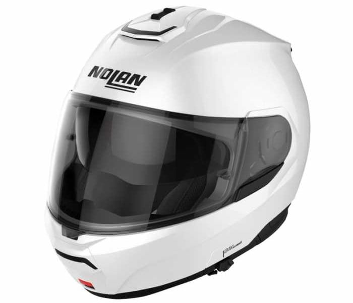 KASK MOTOCYKLOWY NOLAN N100-6 CLASSIC N-COM WHITE (3XL)