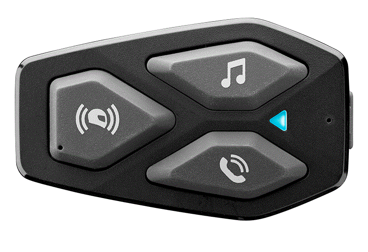 INTERKOM MOTOCYKLOWY INTERPHONE U-COM 3 SINGLE PACK KOMPLET NA 1 KASK