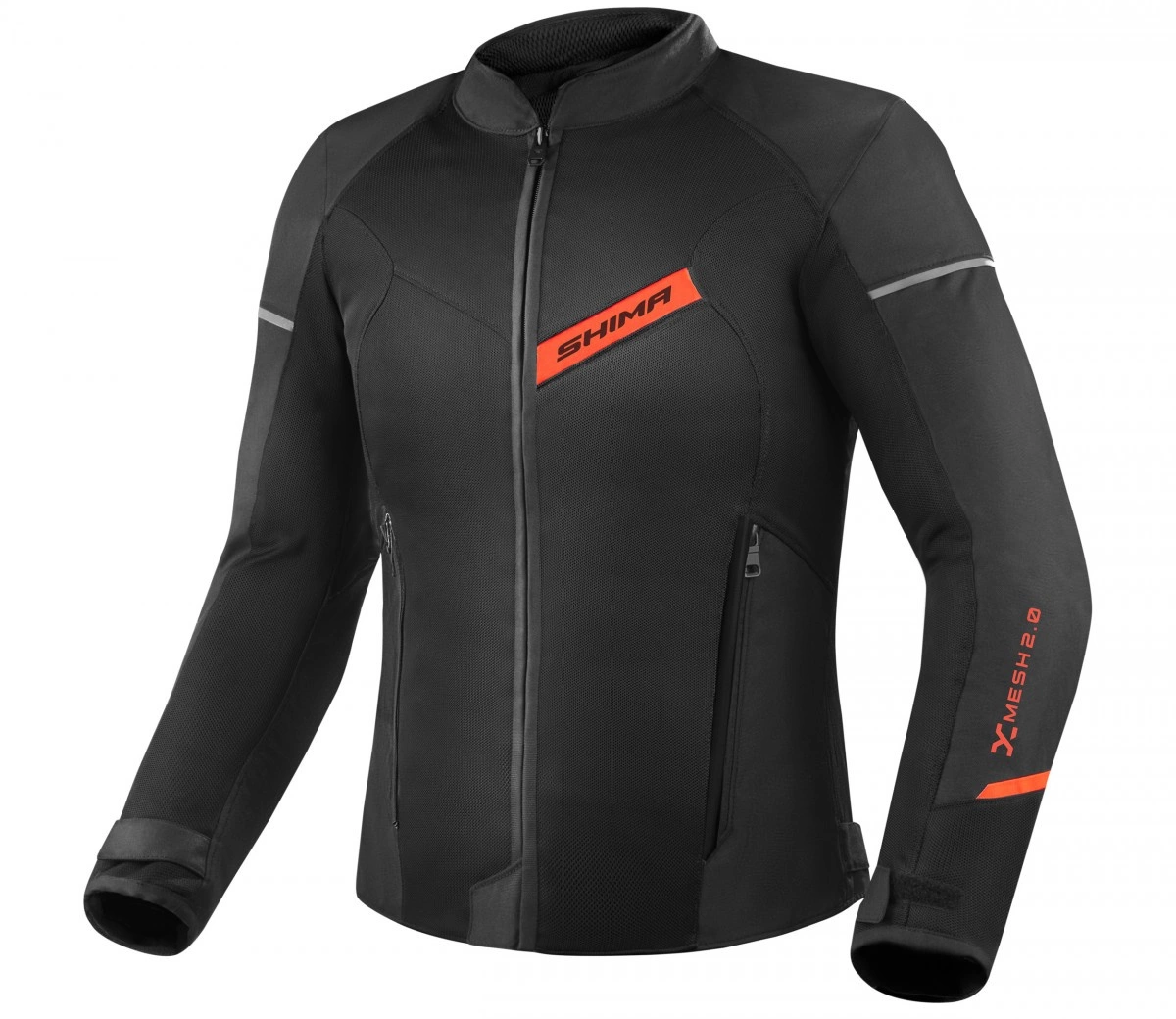 KURTKA MOTOCYKLOWA SHIMA X-MESH 2.0 MĘSKA CZERWONA LETNIA (3XL)