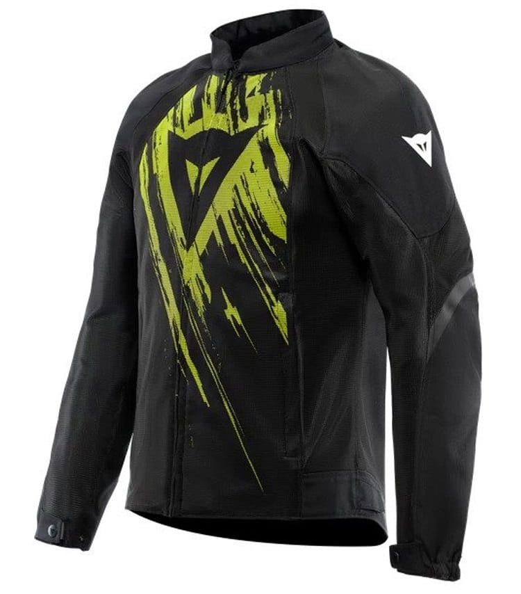 DAINESE HEROSPHERE AIR ZÓŁTA KURTKA MOTOCYKLOWA TEKSTYLNA MĘSKA (44)