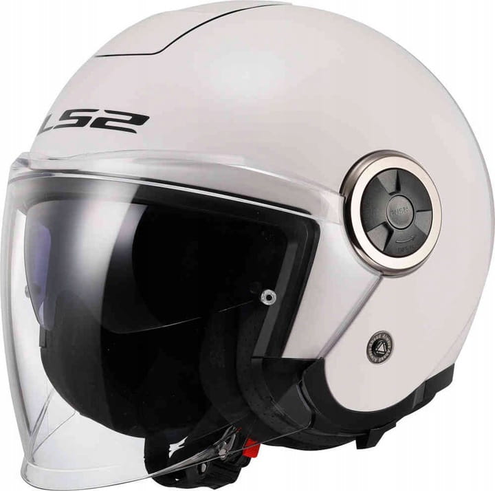 LS2 OF620 CLASSY BIAŁY KASK MOTOCYKLOWY OTWARTY JET (XL)