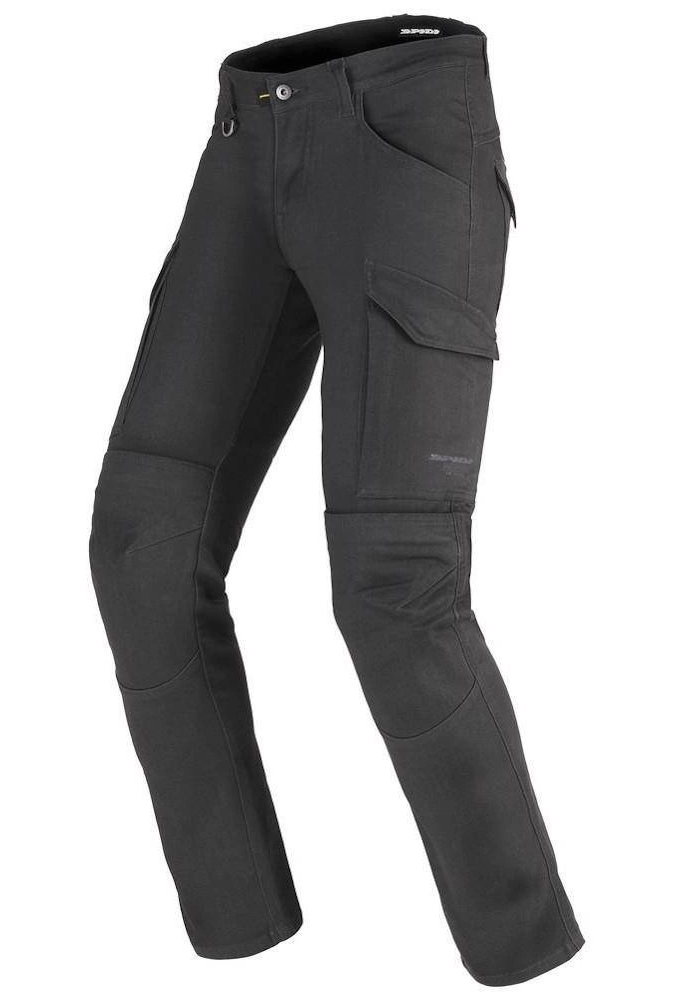 SPIDI PATHFINDER CARGO ANTHRACITE SPODNIE MOTOCYKLOWE JEANSY MĘSKIE (31)