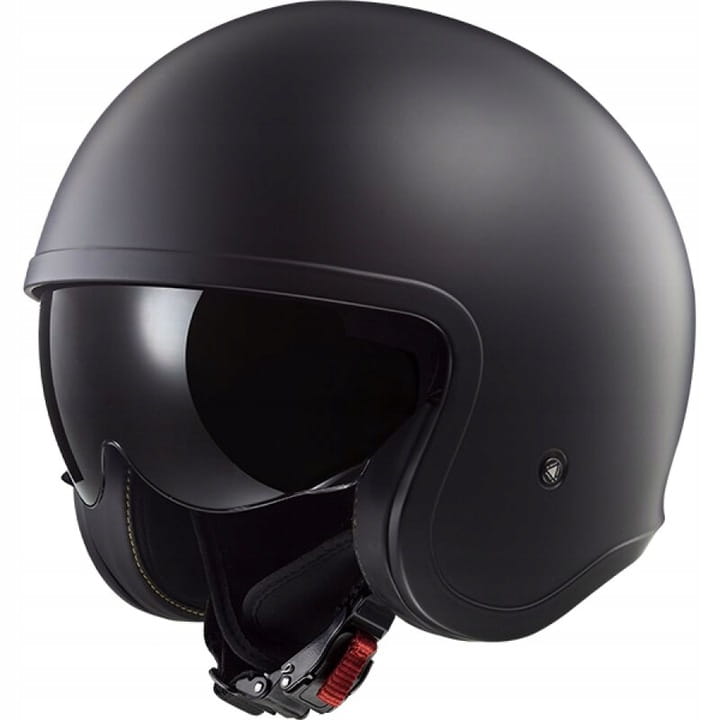 LS2 OF599 SPITFIRE KASK MOTOCYKLOWY OTWARTY JET CZARNY MAT (L)