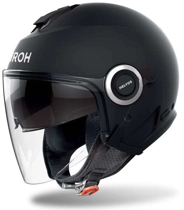 AIROH HELYOS COLOR CZARNY MAT KASK MOTOCYKLOWY OTWARTY (L)