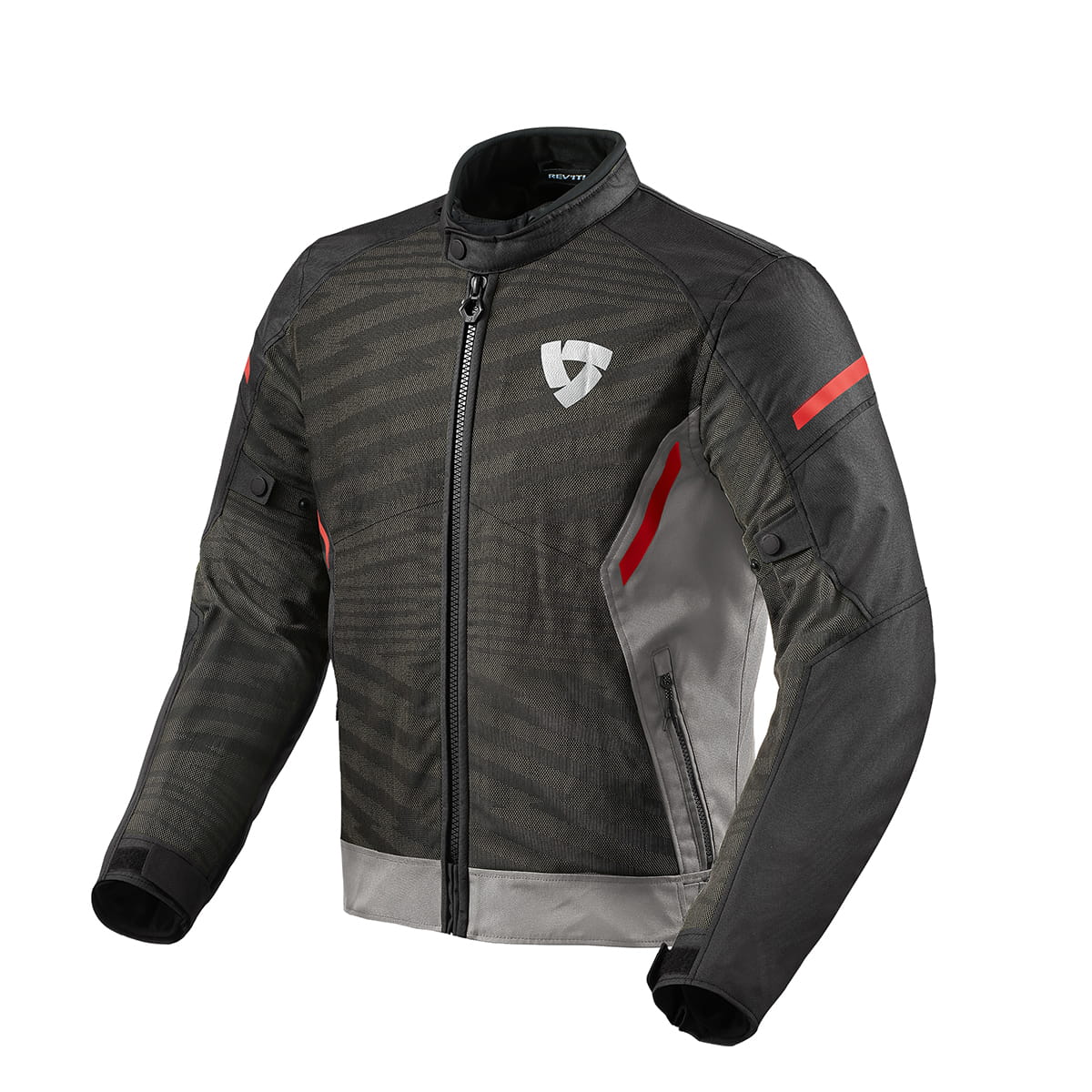 Kurtka Rev'it! TORQUE 2 H2O Grey/Red (3XL)