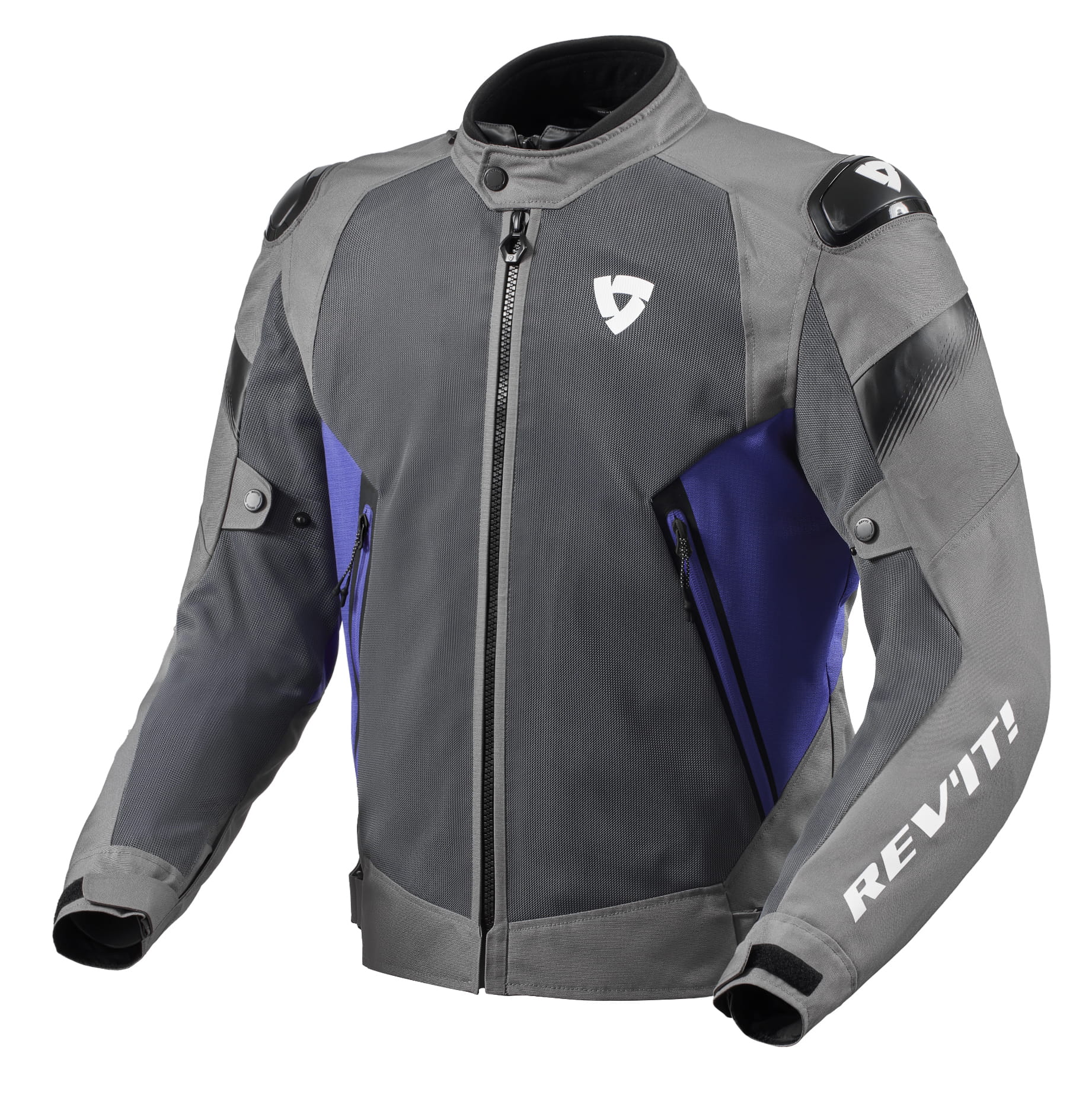 Kurtka REV'IT CONTROL AIR H2O Grey Blue (3XL)