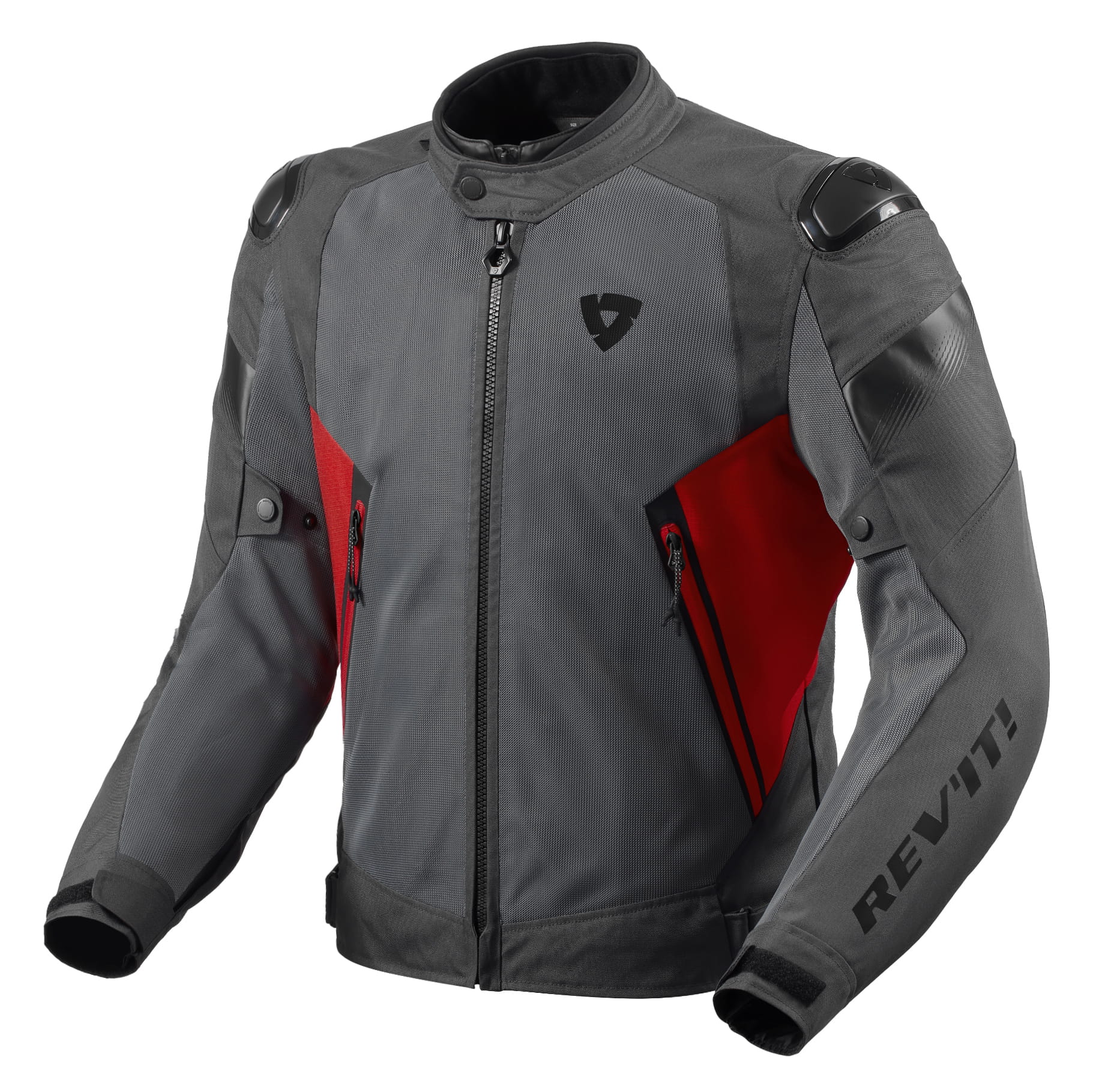Kurtka REV'IT CONTROL AIR H2O Grey Red (3XL)