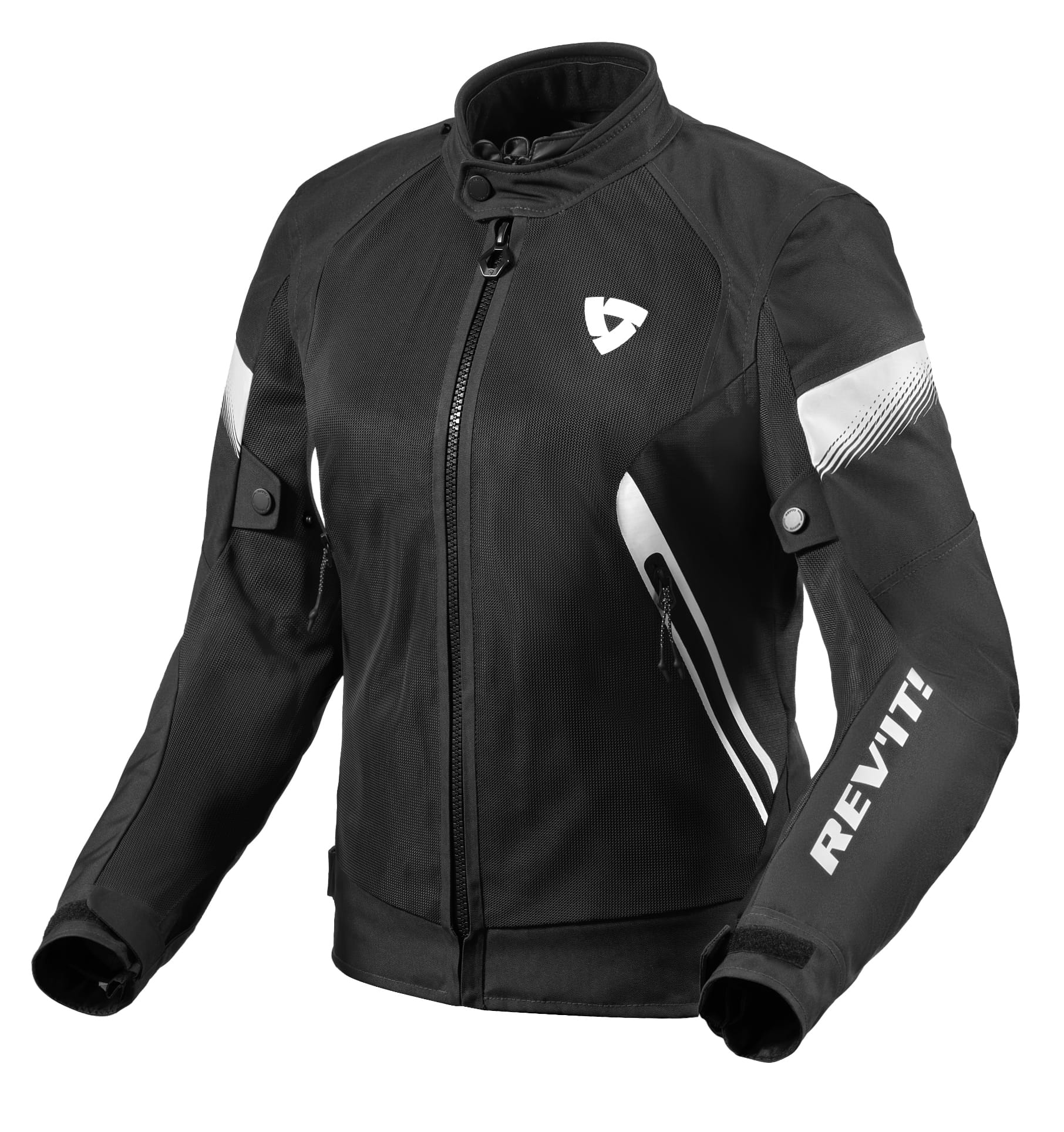 Kurtka REV'IT CONTROL AIR H2O LADY Black White (44)
