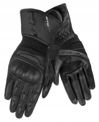SHIMA STX 2.0 RĘKAWICE MOTOCYKLOWE DŁUGIE MĘSKIE CZARNE (3XL)