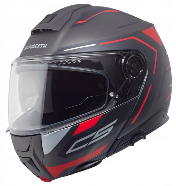 SCHUBERTH C5 OMEGA ANTHRACITE KASK MOTOCYKLOWY SZCZĘKOWY SZARY (3XL)