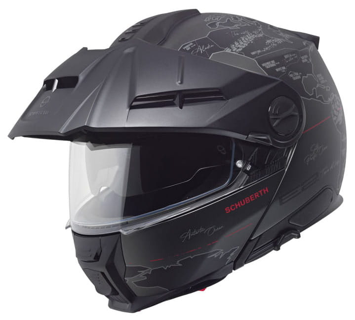 SCHUBERTH E2 ATLAS ANTHRACITE KASK MOTOCYKLOWY SZCZĘKOWY SZARY (M)