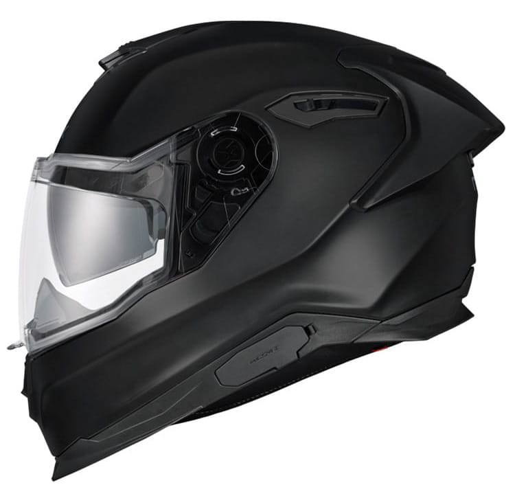 NEXX Y.100R FULL BLACK MATT KASK MOTOCYKLOWY INTEGRALNY CZARNY MAT (L)