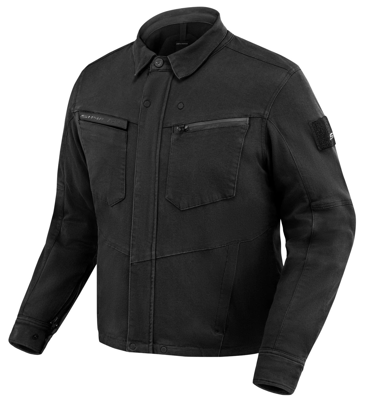 SHIMA GIRO BLACK KURTKA MOTOCYKLOWA TEKSTYLNA MĘSKA CZARNA (3XL)