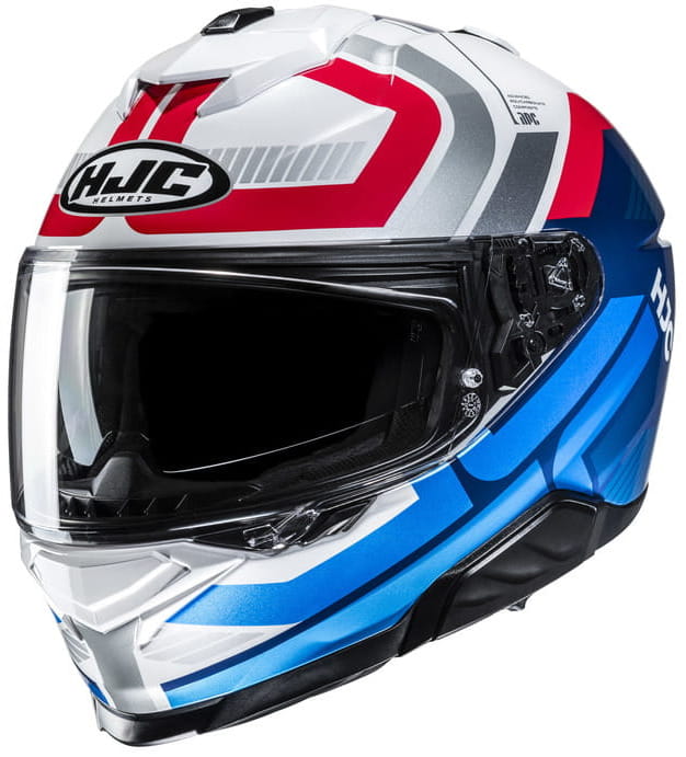 HJC I71 VIZ BLUE RED KASK MOTOCYKLOWY INTEGRALNY (L)