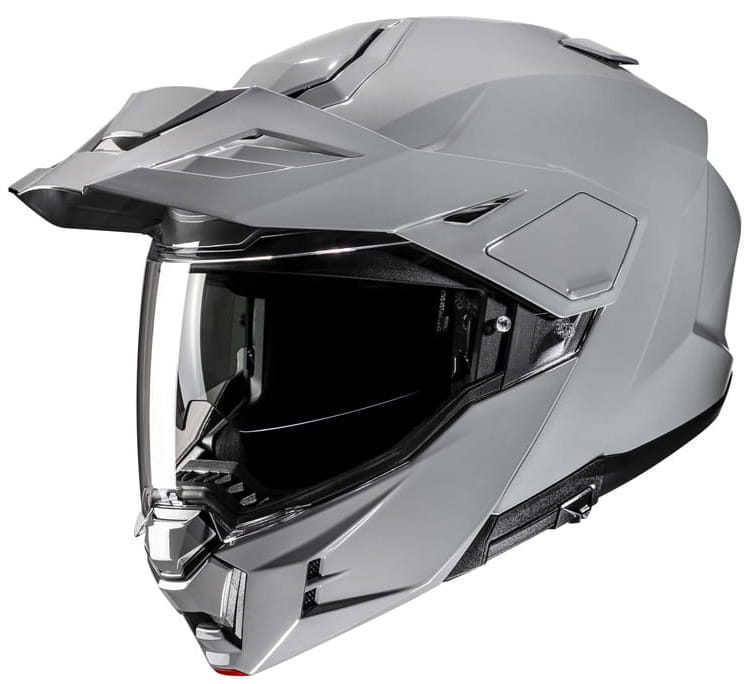 HJC I80 SOLID N. GREY KASK MOTOCYKLOWY SZCZĘKOWY (L)