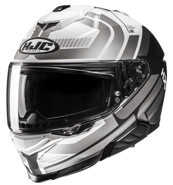 HJC I71 VIZ GREY BLACK KASK MOTOCYKLOWY INTEGRALNY (L)