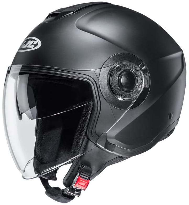 HJC I40N SOLID SEMI FLAT BLACK KASK MOTOCYKLOWY OTWARTY (L)