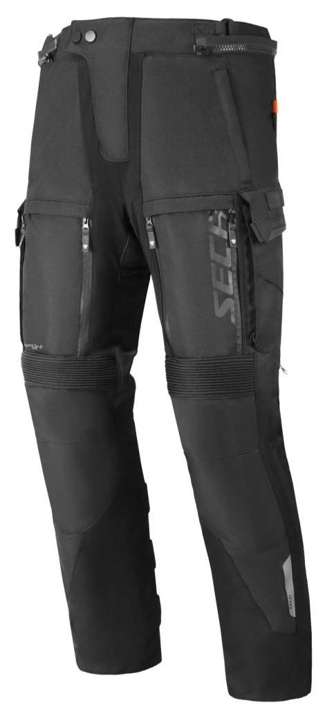 SECA ARRAKIS III BLACK SPODNIE MOTOCYKLOWE TEKSTYLNE MĘSKIE (3XL)