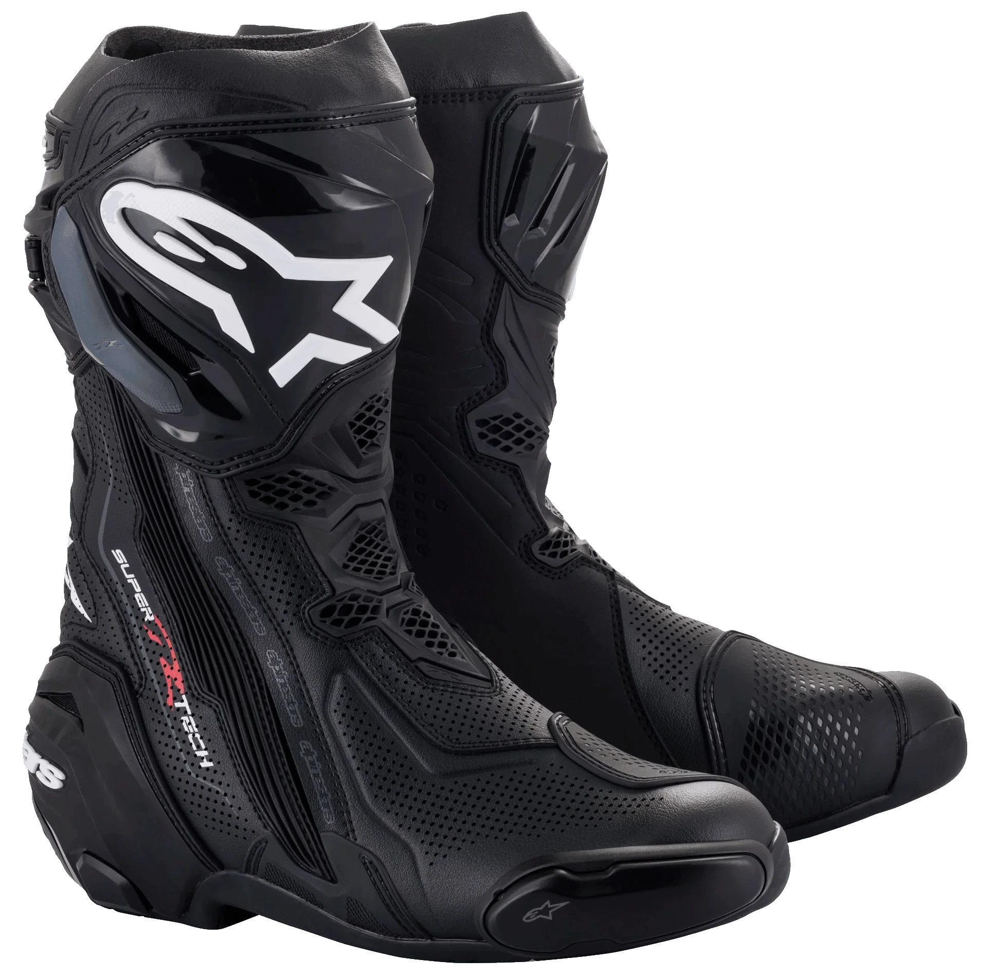 ALPINESTARS SUPERTECH VENTED BLACK BUTY MOTOCYKLOWE SPORTOWE (42)