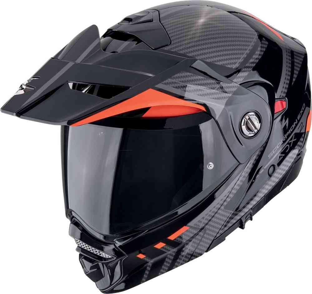 SCORPION ADX-2 LEWIS BLACK RED KASK MOTOCYKLOWY CROSS ENDURO (L)