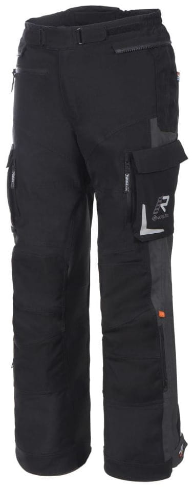 RUKKA VENTU-R GTX BLACK GREY SPODNIE MOTOCYKLOWE TEKSTYLNE MĘSKIE (48)