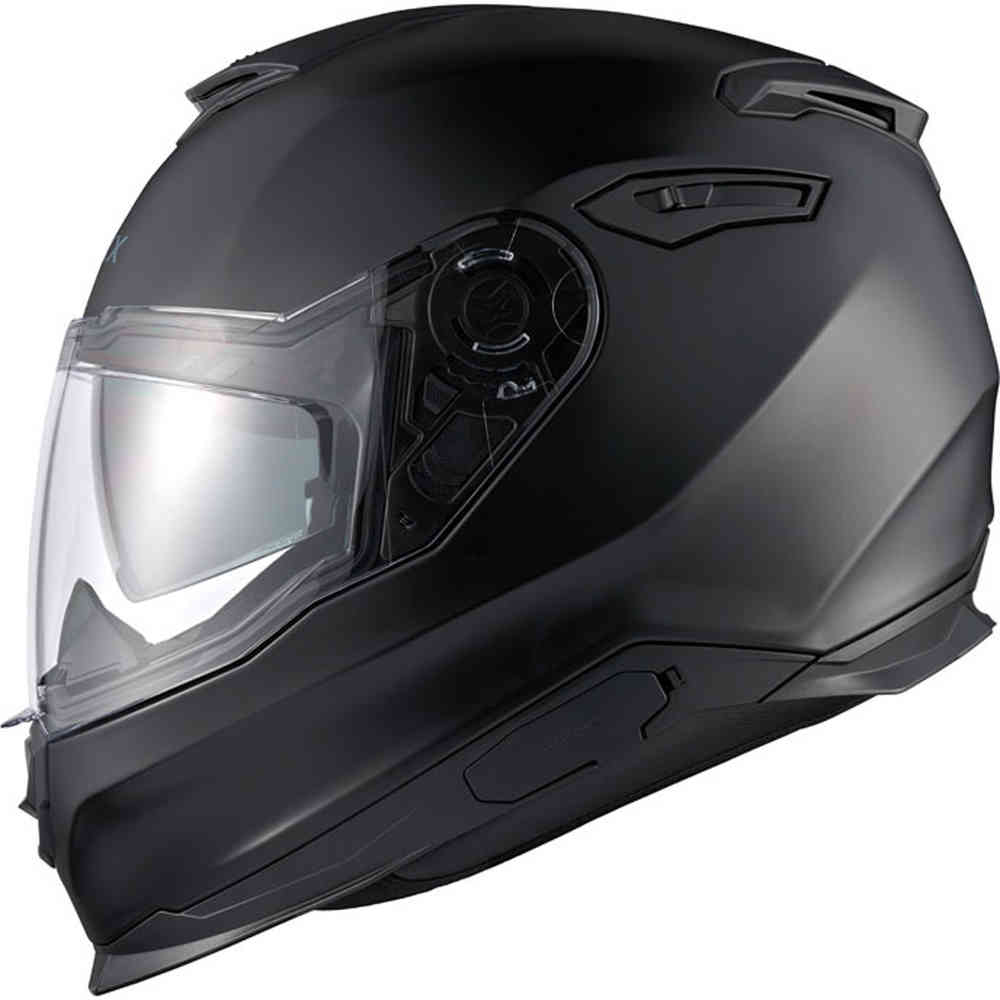 NEXX Y. 100 PURE BLACK MATT KASK MOTOCYKLOWY INTEGRLANY (L)