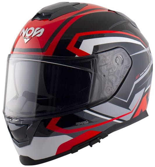 NOS NS-11F SHURE RED KASK MOTOCYKLOWY INTEGRALNY (L)