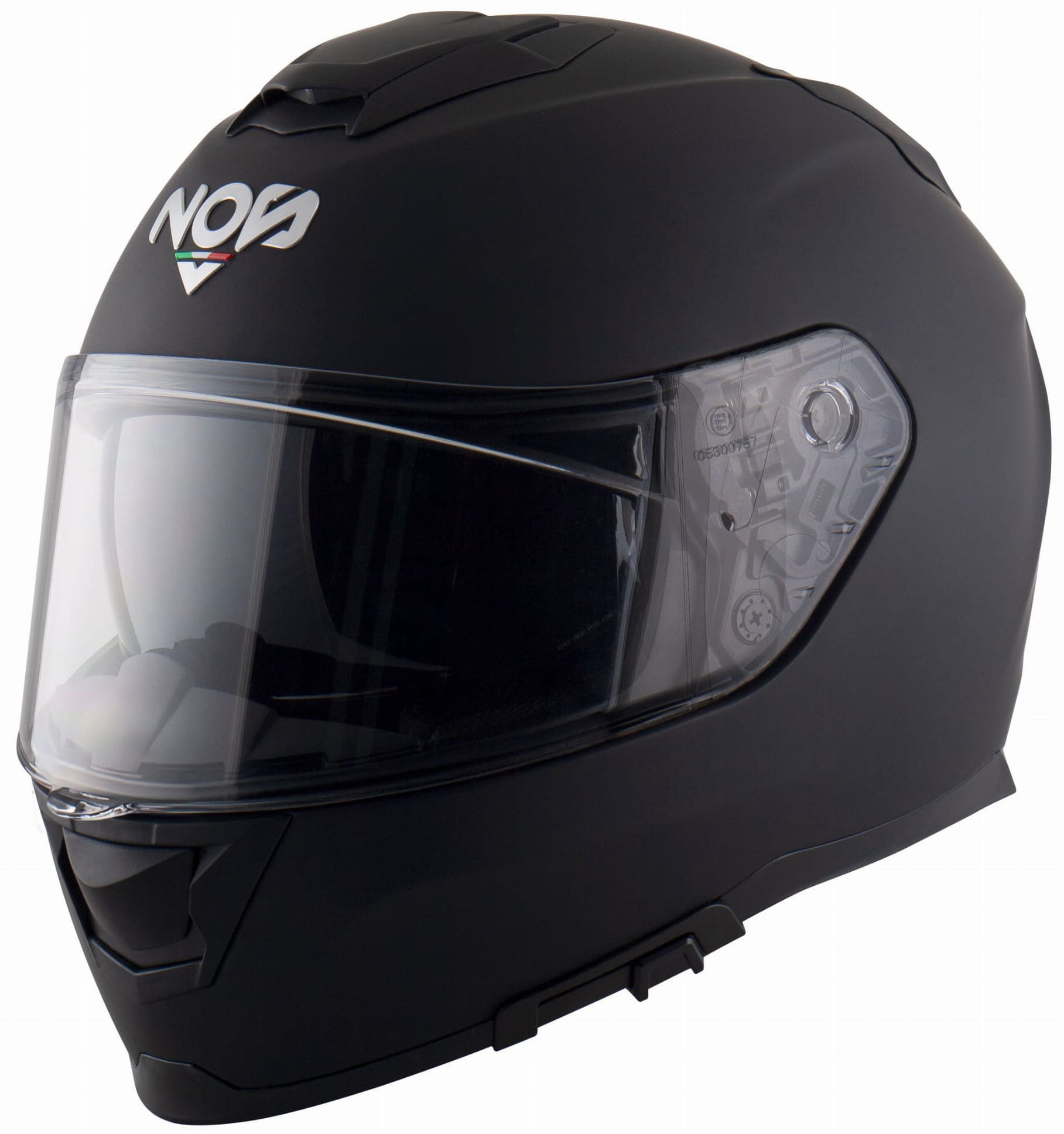 NOS NS-11F BLACK MATT KASK MOTOCYKLOWY INTEGRALNY (M)