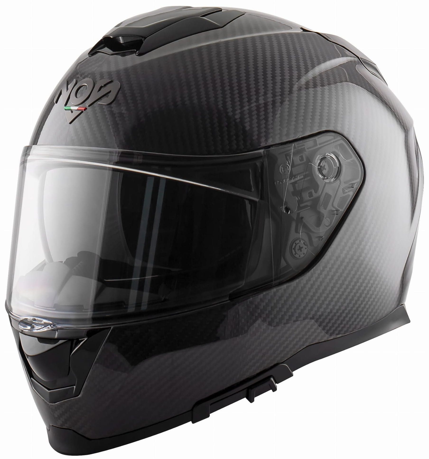NOS NS-11C CARBON KASK MOTOCYKLOWY INTEGRALNY (L)