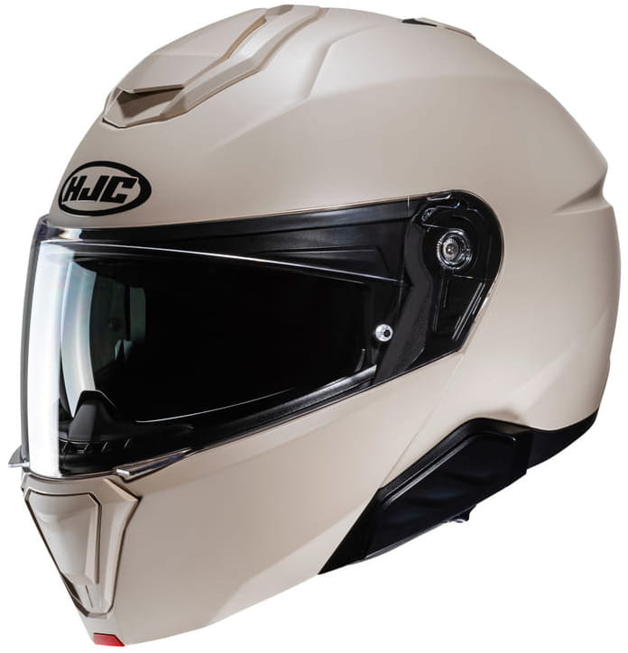 HJC I91 SOLID SEMI FLAT SAND BEIGE KASK MOTOCYKLOWY SZCZĘKOWY (XL)