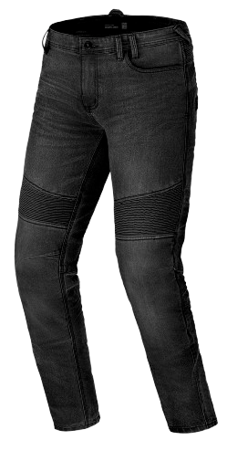 SHIMA ZENITH MEN BLACK JEANSY SPODNIE MOTOCYKLOWE MĘSKIE (30, 32)