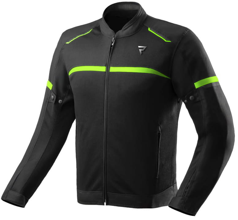 REBELHORN ECHO BLACK FLUO KURTKA MOTOCYKLOWA TEKSTYLNA MĘSKA (3XL)