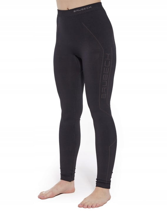 BRUBECK COOLER MEN BLACK SPODNIE TERMOAKTYWNE MĘSKIE (L)