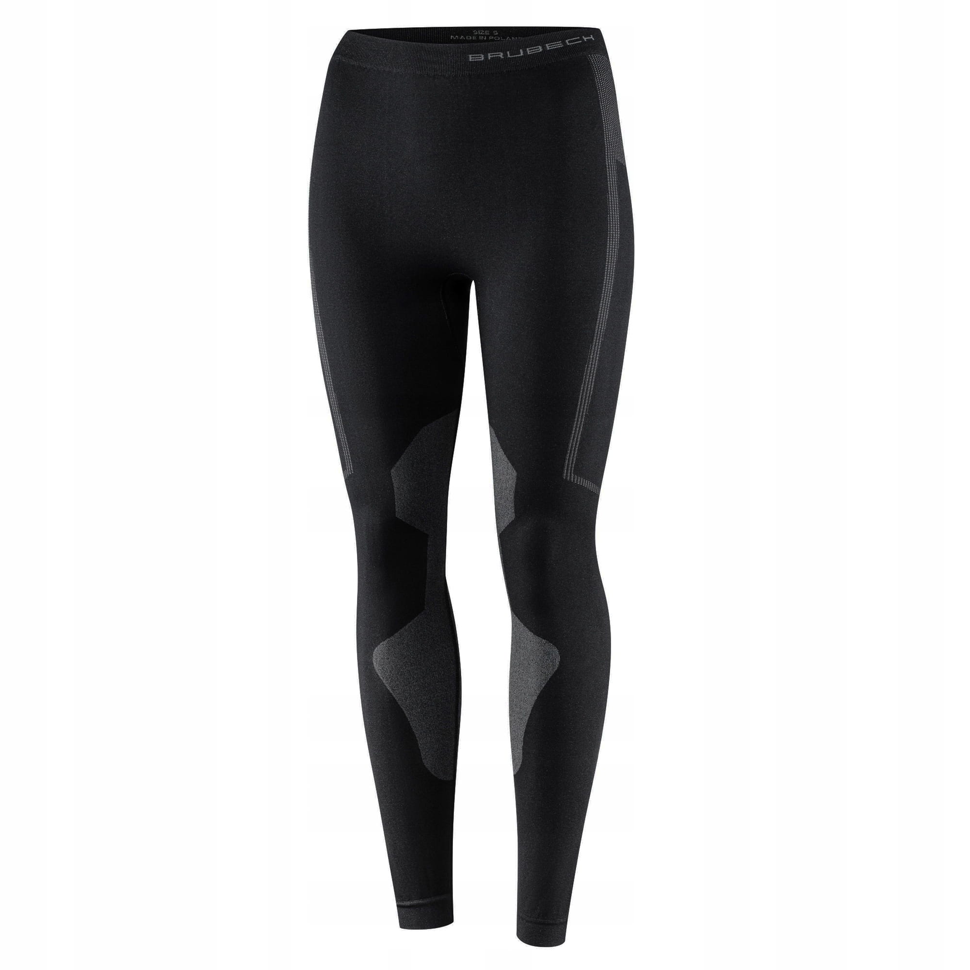 BRUBECK DRY LADY BLACK GRAPHITE SPODNIE TERMOAKTYWNE DAMSKIE (L)