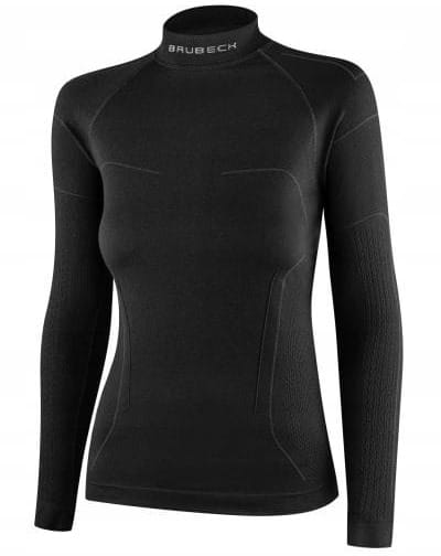 BRUBECK COOLER LS LADY BLACK KOSZULA TERMOAKTYWNA DAMSKA (L)