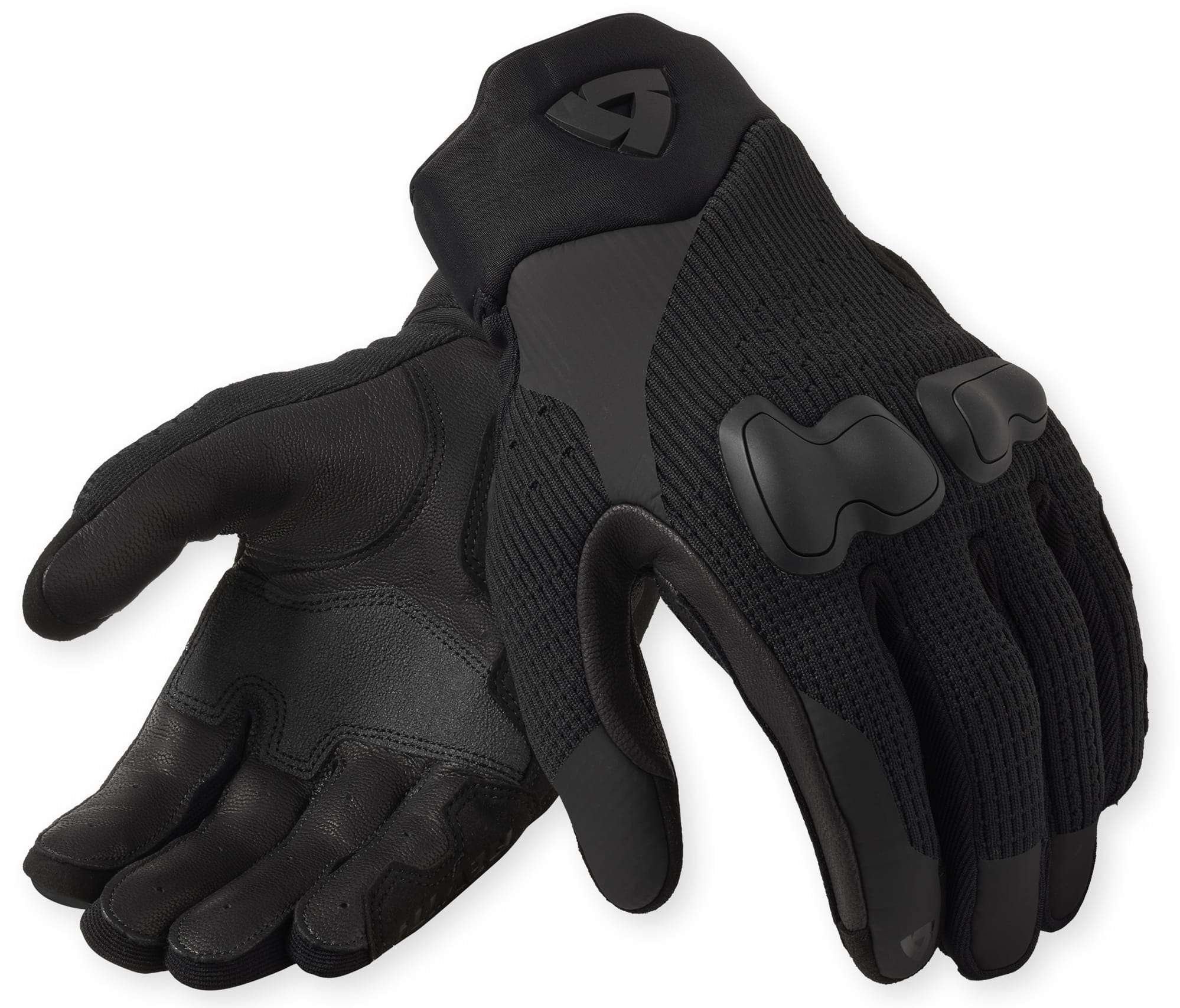 REV'IT KINETIC 2 BLACK RĘKAWICE MOTOCYKLOWE KRÓTKIE (3XL)