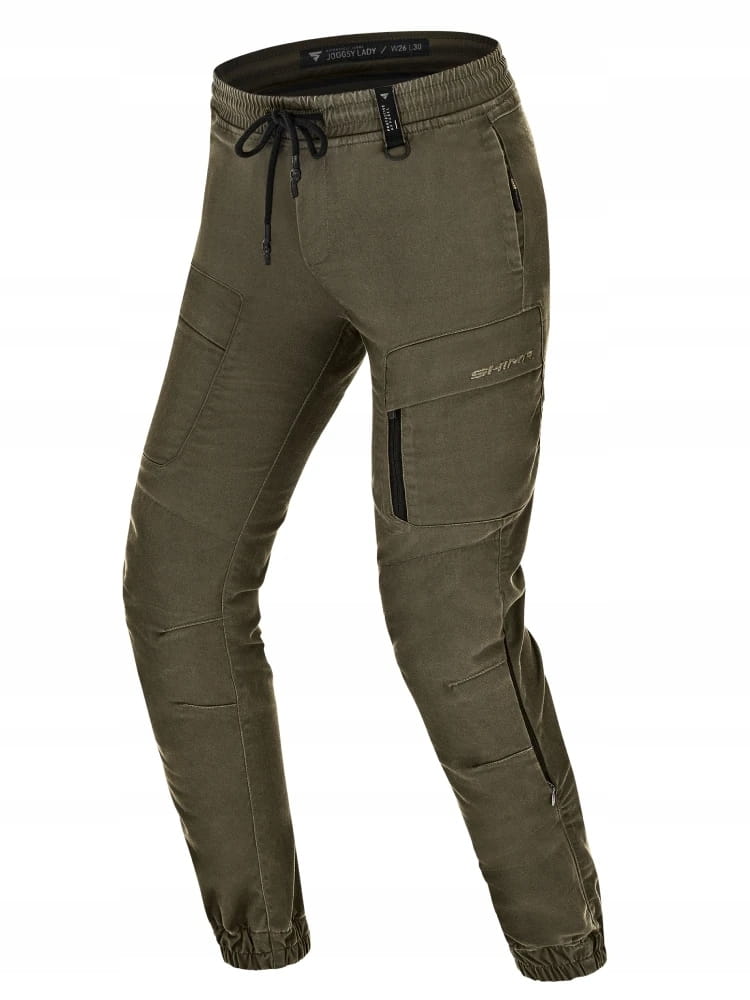 SHIMA JOGGSY LADY KHAKI SPODNIE MOTOCYKLOWE TEKSTYLNE DAMSKIE (24)